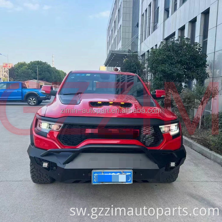 Mbele bumper grille bodykit kwa ram trx bodylit